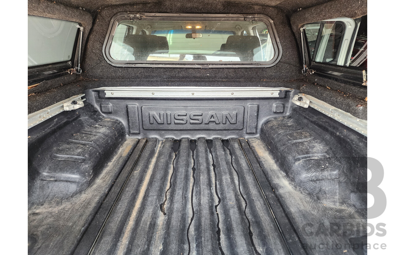 08/2012 Nissan Navara ST (4x4) D40 Dual Cab P/Up Silver 2.5L
