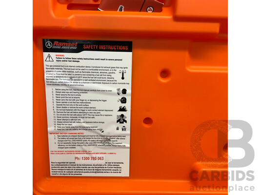 RAMSET Trackfast Cordless Gas Fastening Tool Kit