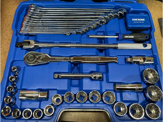 KINCROME 91 Piece Portable Tool Kit