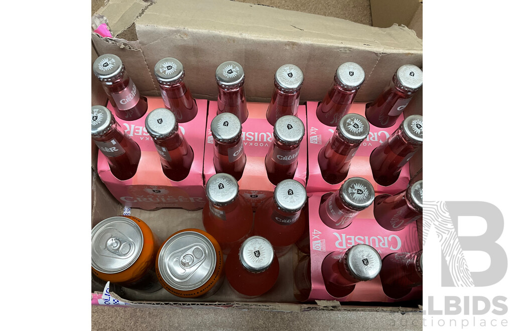 VODKA CRUISER & Vodka Crush - Lot of 21