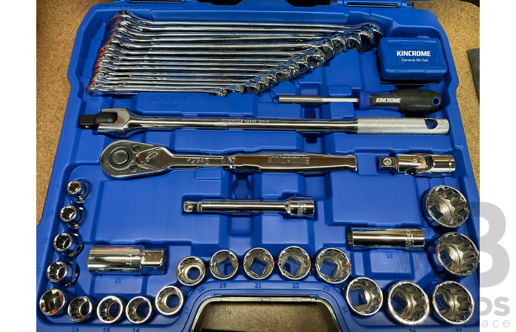 KINCROME 91 Piece Portable Tool Kit