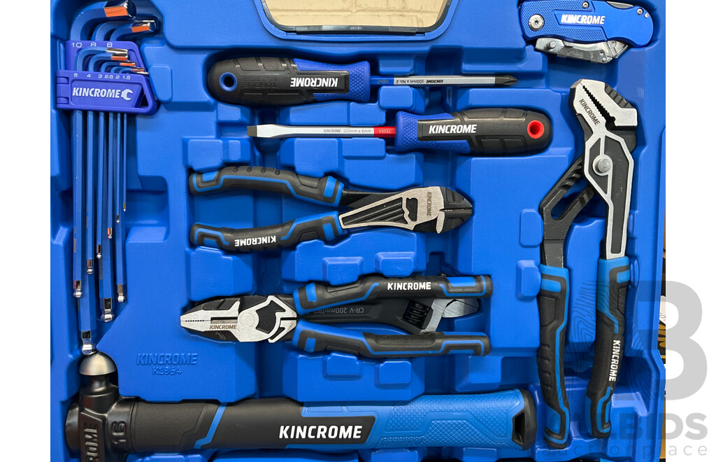 KINCROME 91 Piece Portable Tool Kit