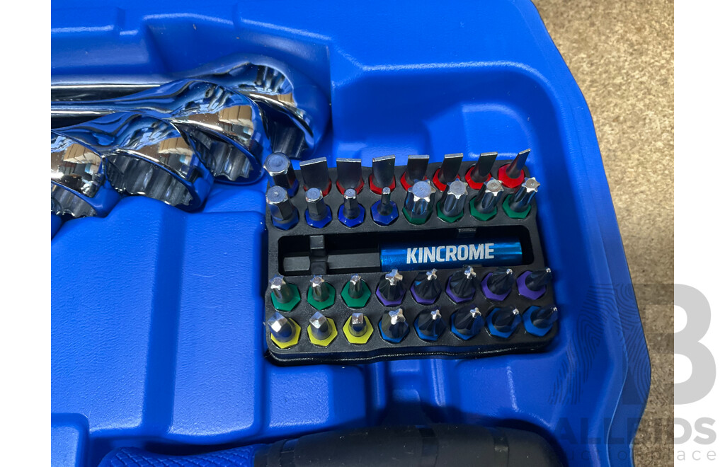 KINCROME 91 Piece Portable Tool Kit