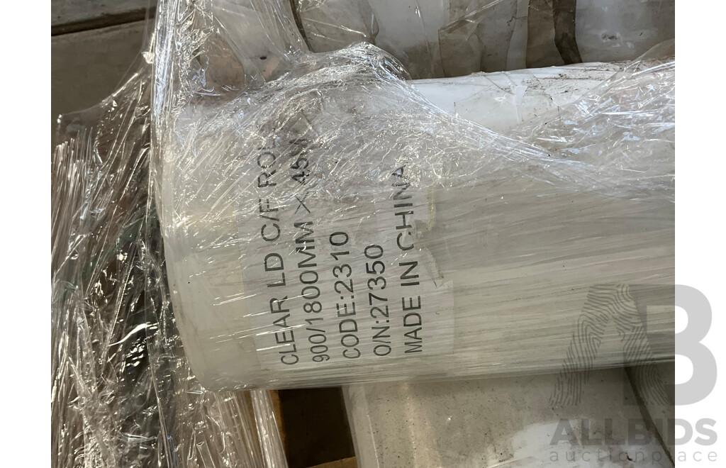 Clear Polyethylene Plastic Sheeting Bulk