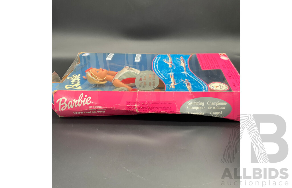 1999 Mattel Swimming Champion Barbie ( #25834) Sydney 2000 Olympic Games