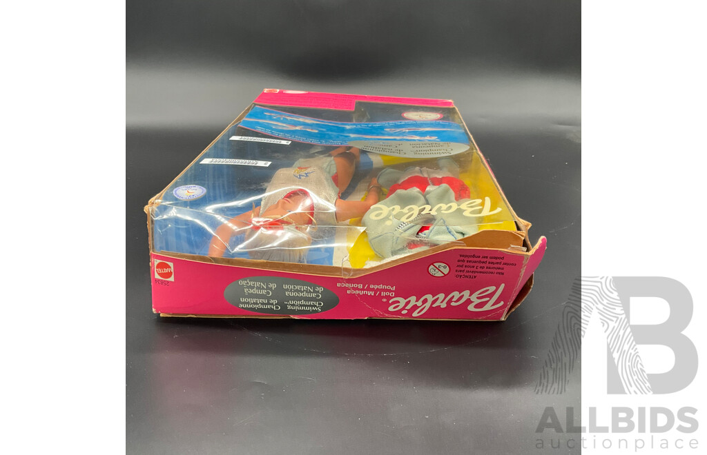 1999 Mattel Swimming Champion Barbie ( #25834) Sydney 2000 Olympic Games
