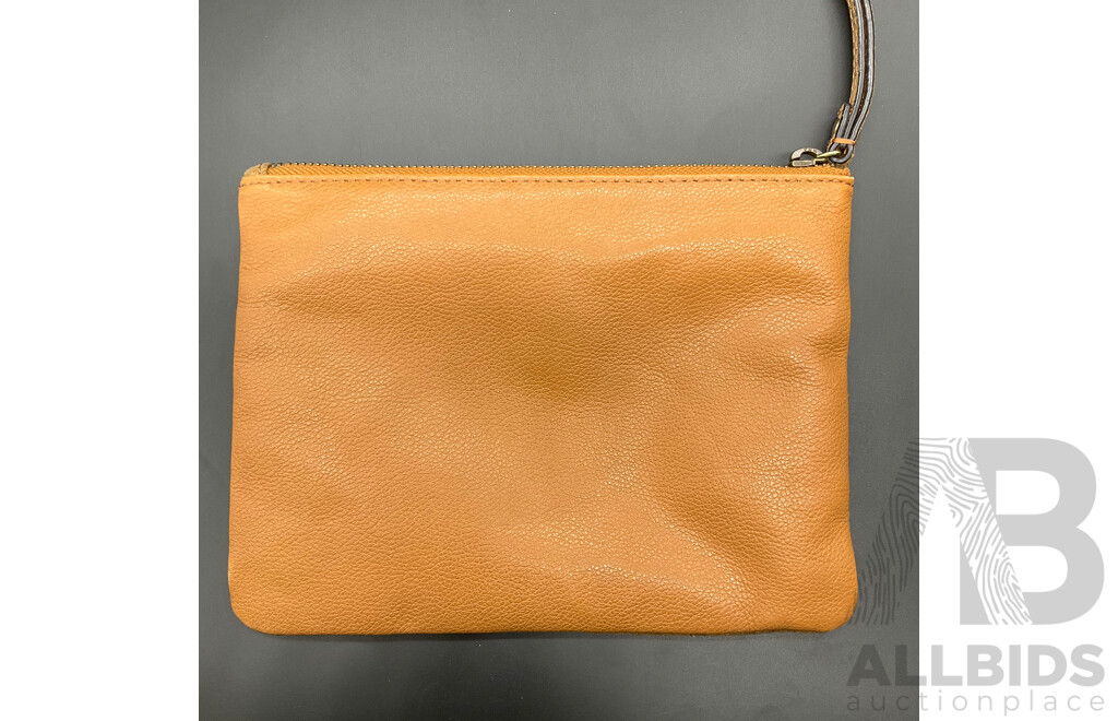 MIMCO Crossbody Bag, MIMCO Leather Pouch - Lot of 2