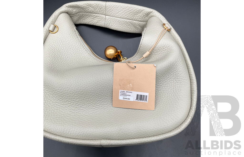 OROTON Clara Mini Bag, MTEY Leather Top Handle Handbag - Lot of 2