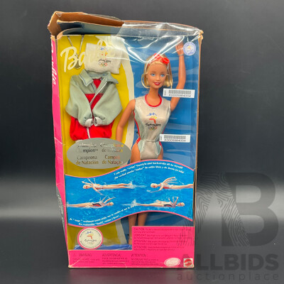 1999 Mattel Swimming Champion Barbie ( #25834) Sydney 2000 Olympic Games