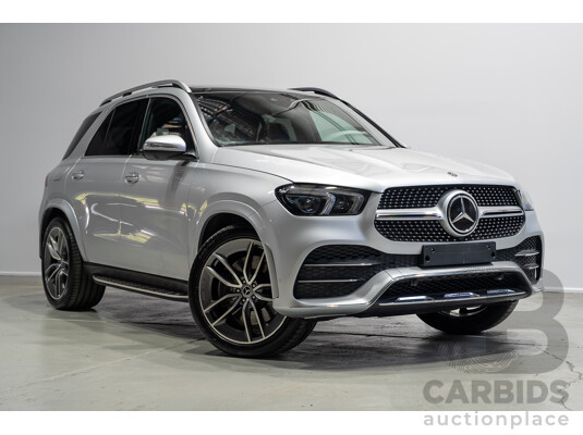 08/2020 Mercedes-Benz GLE450 4MATIC (HYBRID) AWD V167 MY19 4d 7 Seat Wagon Iridium Silver Turbo 3.0L