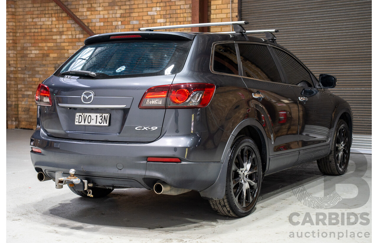 10/2015 Mazda Cx-9 LUXURY MY14 4d Wagon Grey 3.7L - 7 Seats