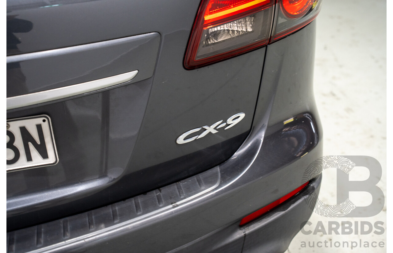 10/2015 Mazda Cx-9 LUXURY MY14 4d Wagon Grey 3.7L - 7 Seats