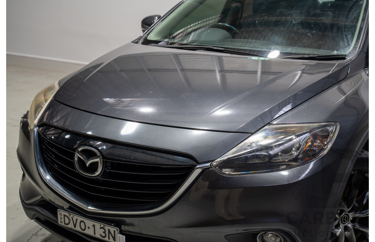 10/2015 Mazda Cx-9 LUXURY MY14 4d Wagon Grey 3.7L - 7 Seats