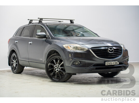 10/2015 Mazda Cx-9 LUXURY MY14 4d Wagon Grey 3.7L - 7 Seats