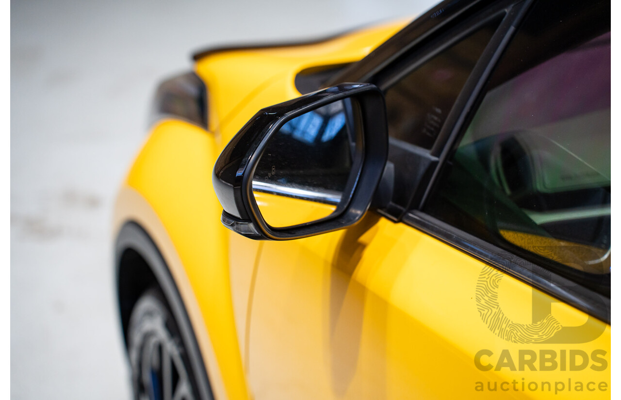 05/2022 Toyota C-HR KOBA NGX10R 4d Wagon Yellow and Black Turbo 1.2L
