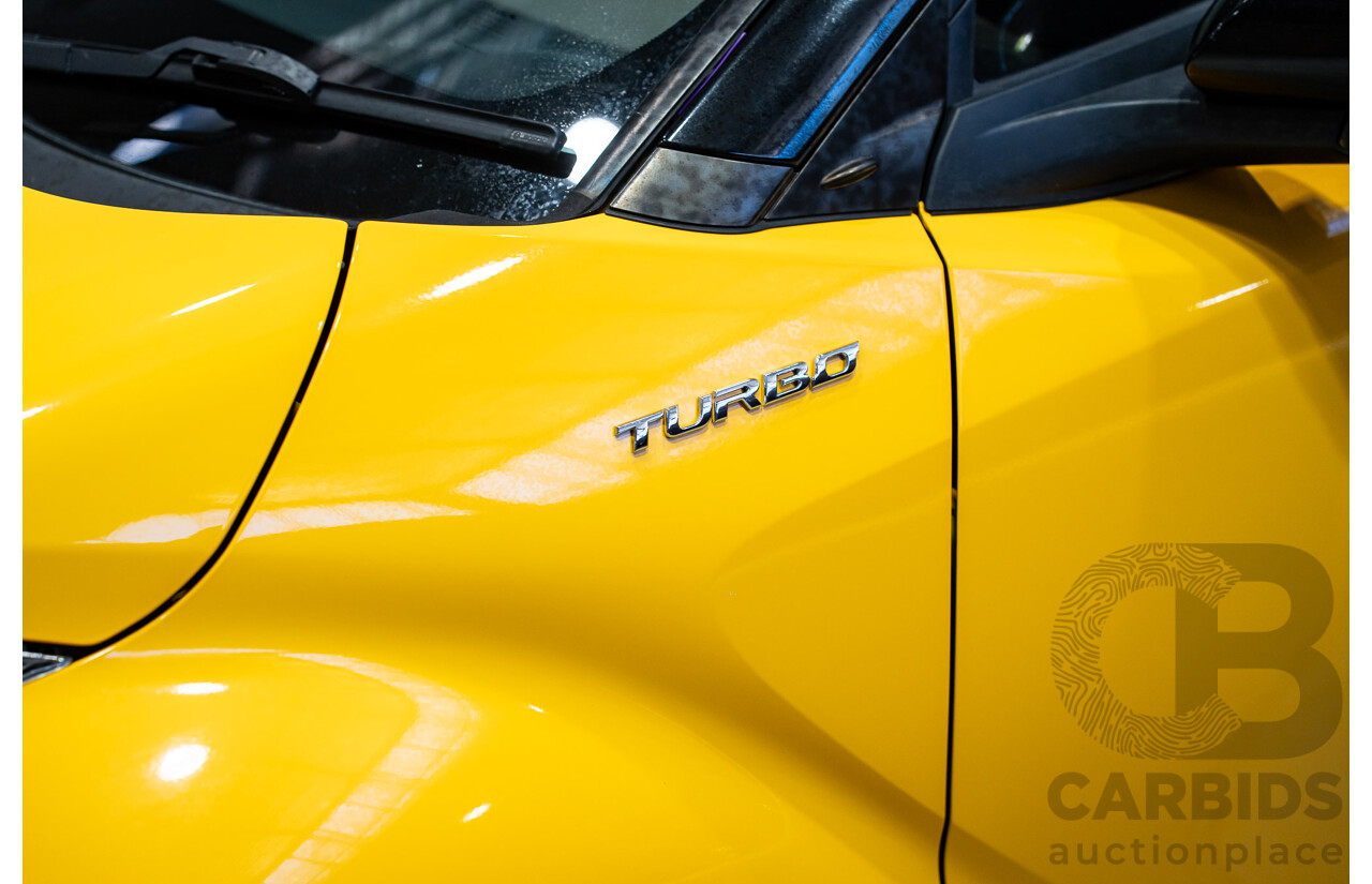 05/2022 Toyota C-HR KOBA NGX10R 4d Wagon Yellow and Black Turbo 1.2L