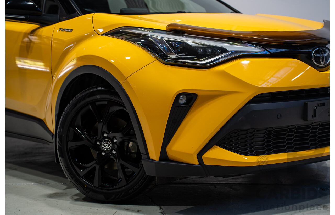 05/2022 Toyota C-HR KOBA NGX10R 4d Wagon Yellow and Black Turbo 1.2L