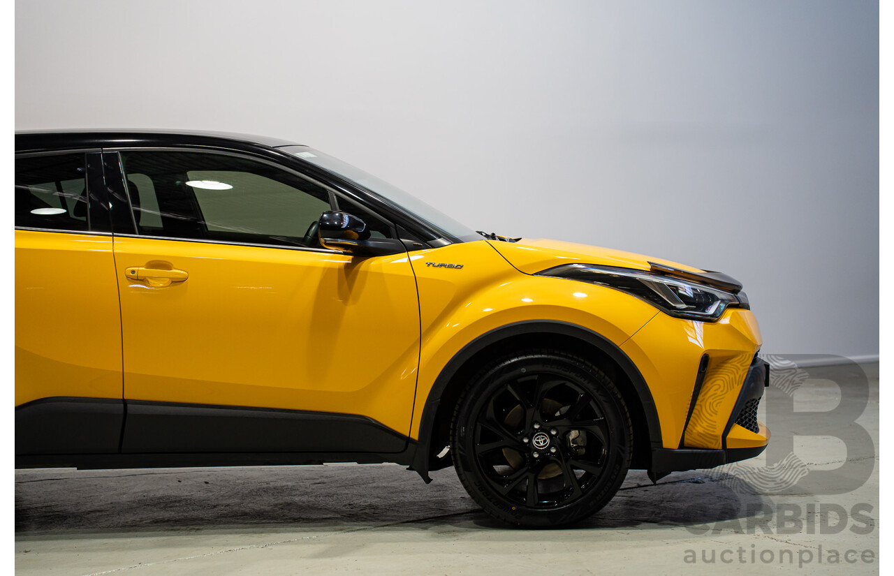 05/2022 Toyota C-HR KOBA NGX10R 4d Wagon Yellow and Black Turbo 1.2L