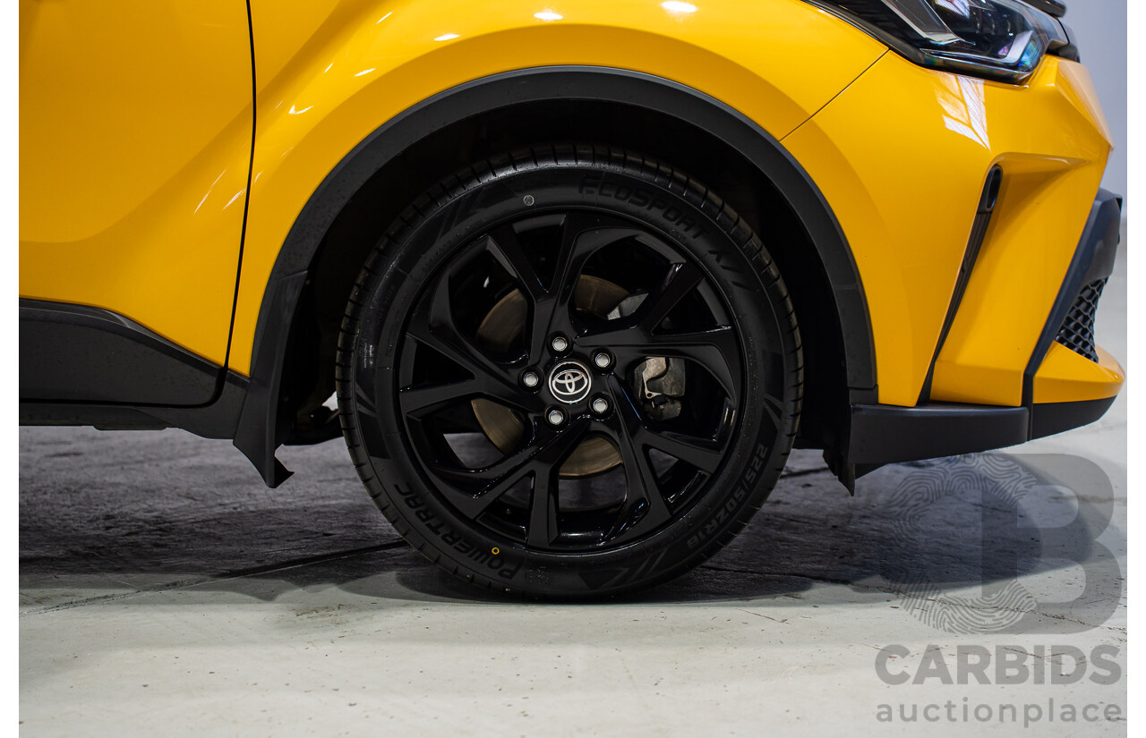05/2022 Toyota C-HR KOBA NGX10R 4d Wagon Yellow and Black Turbo 1.2L