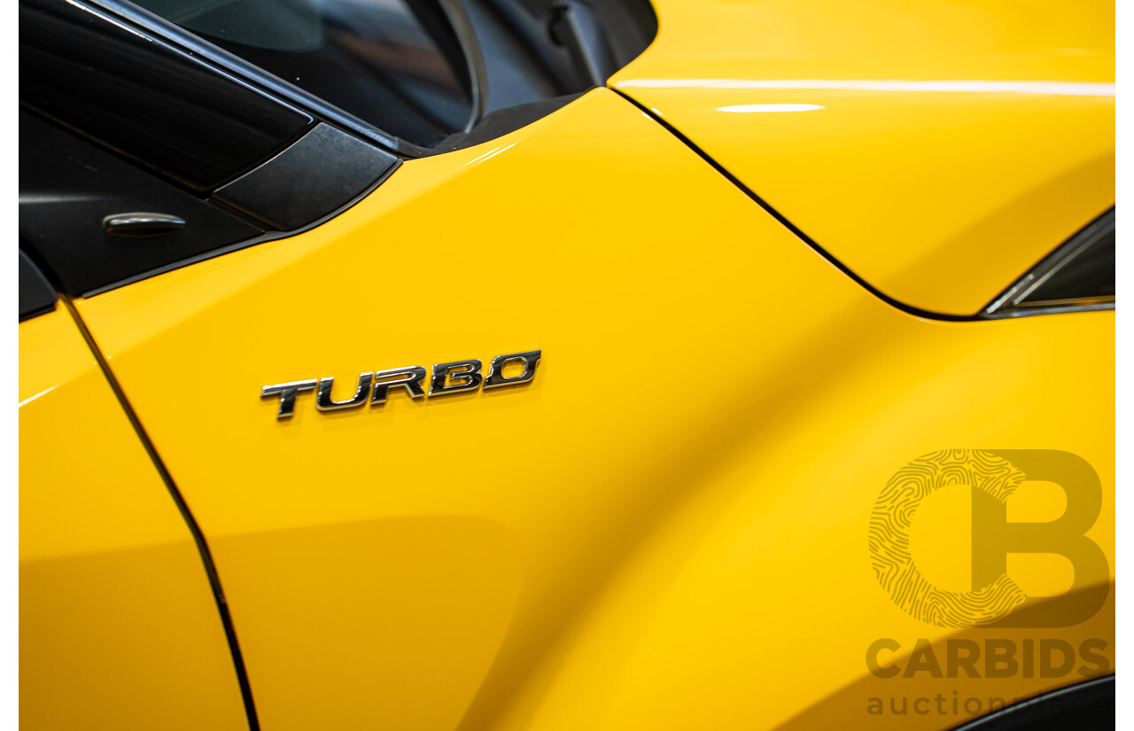 05/2022 Toyota C-HR KOBA NGX10R 4d Wagon Yellow and Black Turbo 1.2L