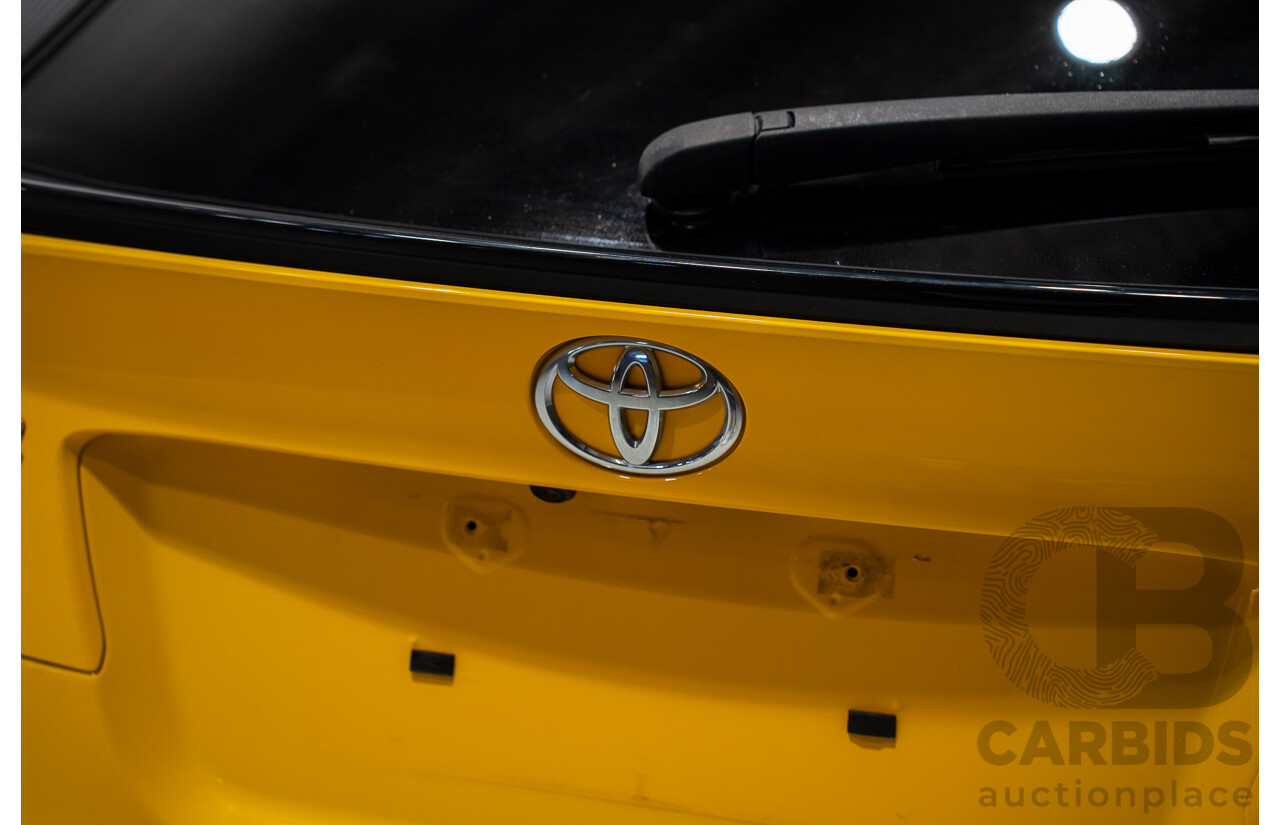 05/2022 Toyota C-HR KOBA NGX10R 4d Wagon Yellow and Black Turbo 1.2L