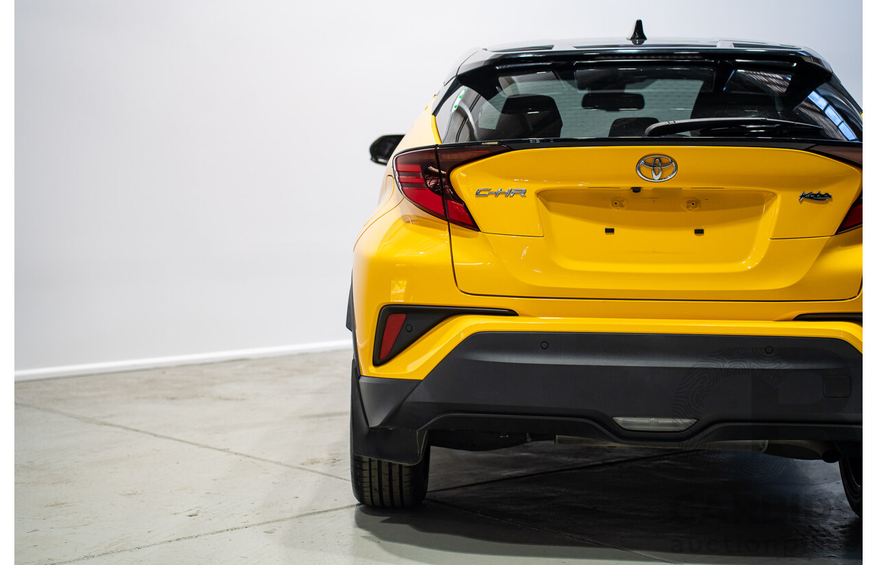 05/2022 Toyota C-HR KOBA NGX10R 4d Wagon Yellow and Black Turbo 1.2L