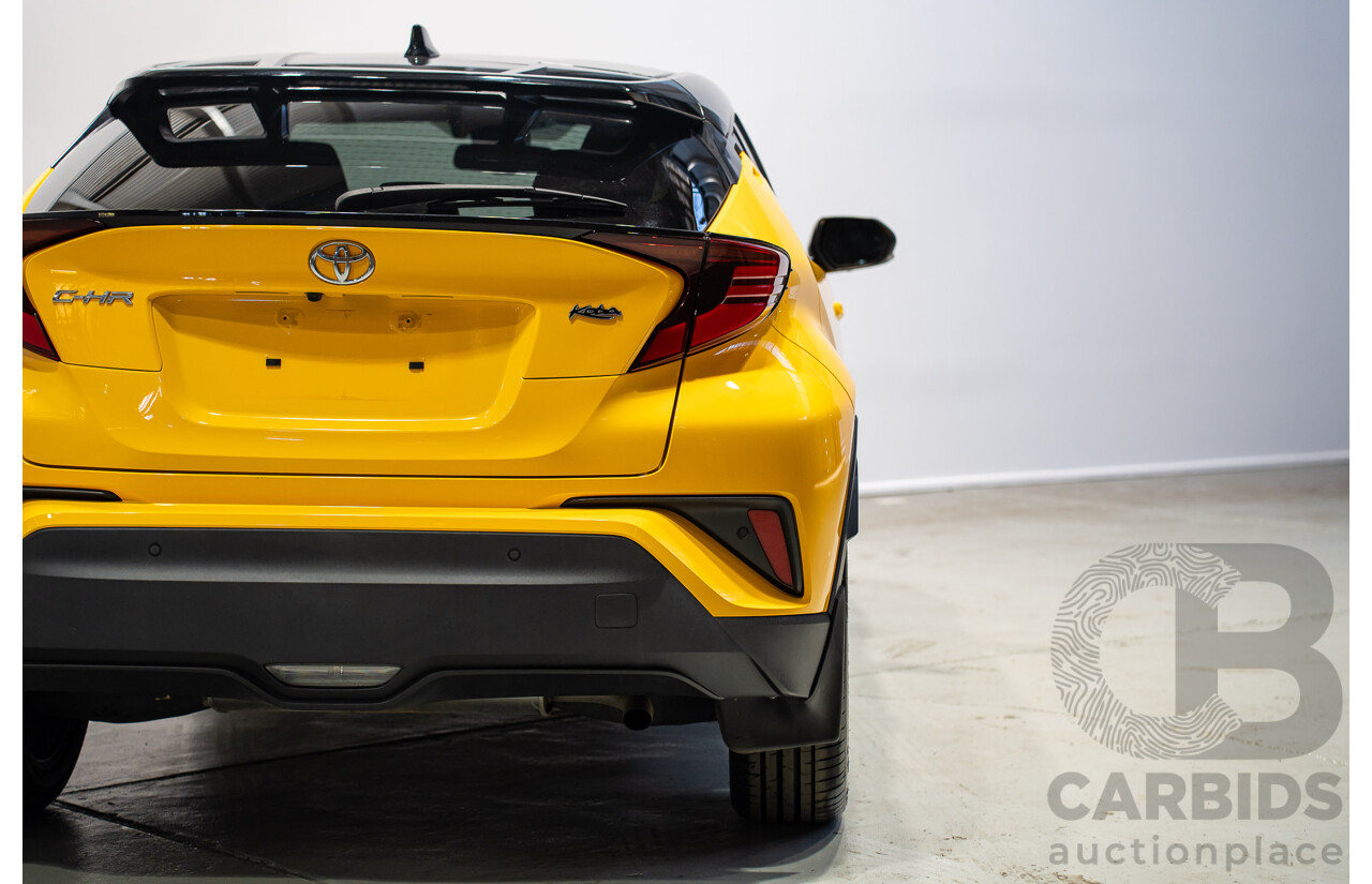 05/2022 Toyota C-HR KOBA NGX10R 4d Wagon Yellow and Black Turbo 1.2L