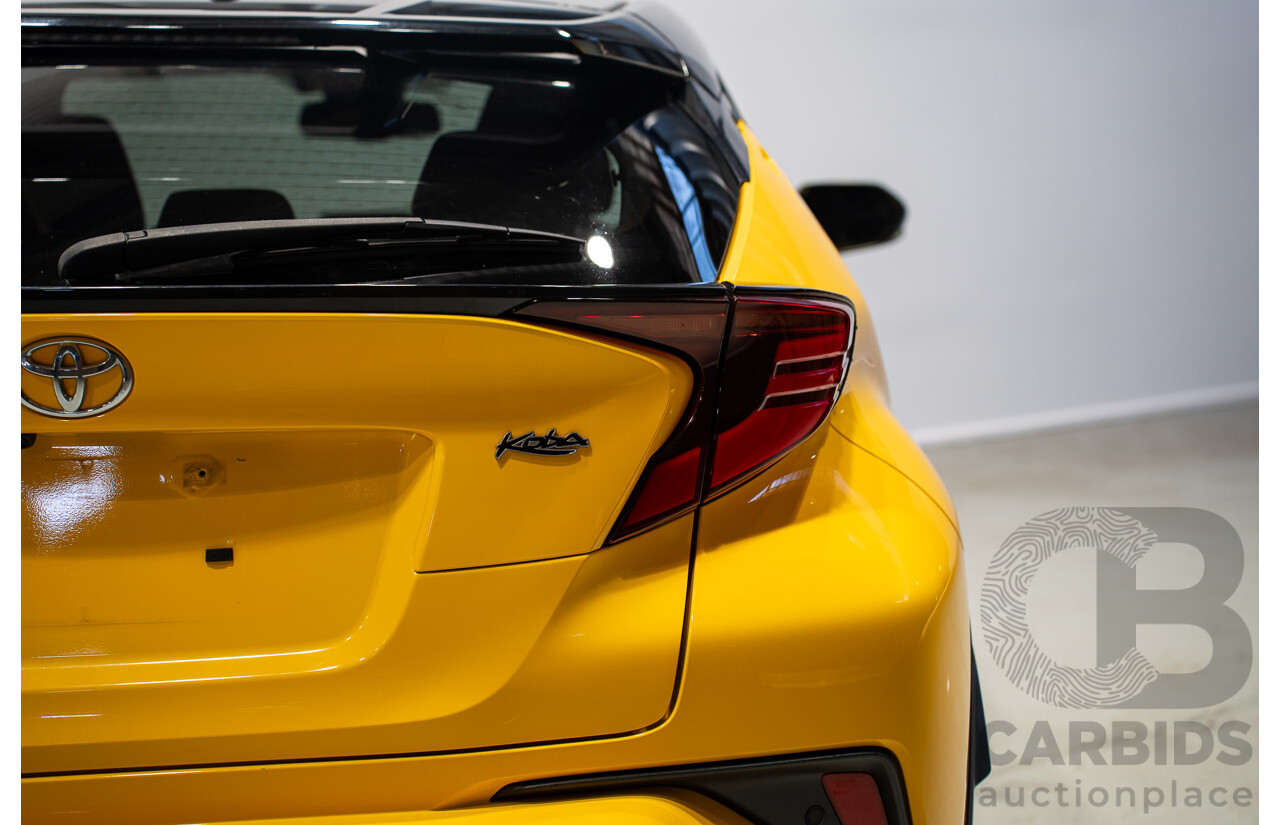 05/2022 Toyota C-HR KOBA NGX10R 4d Wagon Yellow and Black Turbo 1.2L