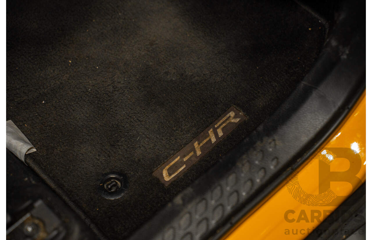 05/2022 Toyota C-HR KOBA NGX10R 4d Wagon Yellow and Black Turbo 1.2L
