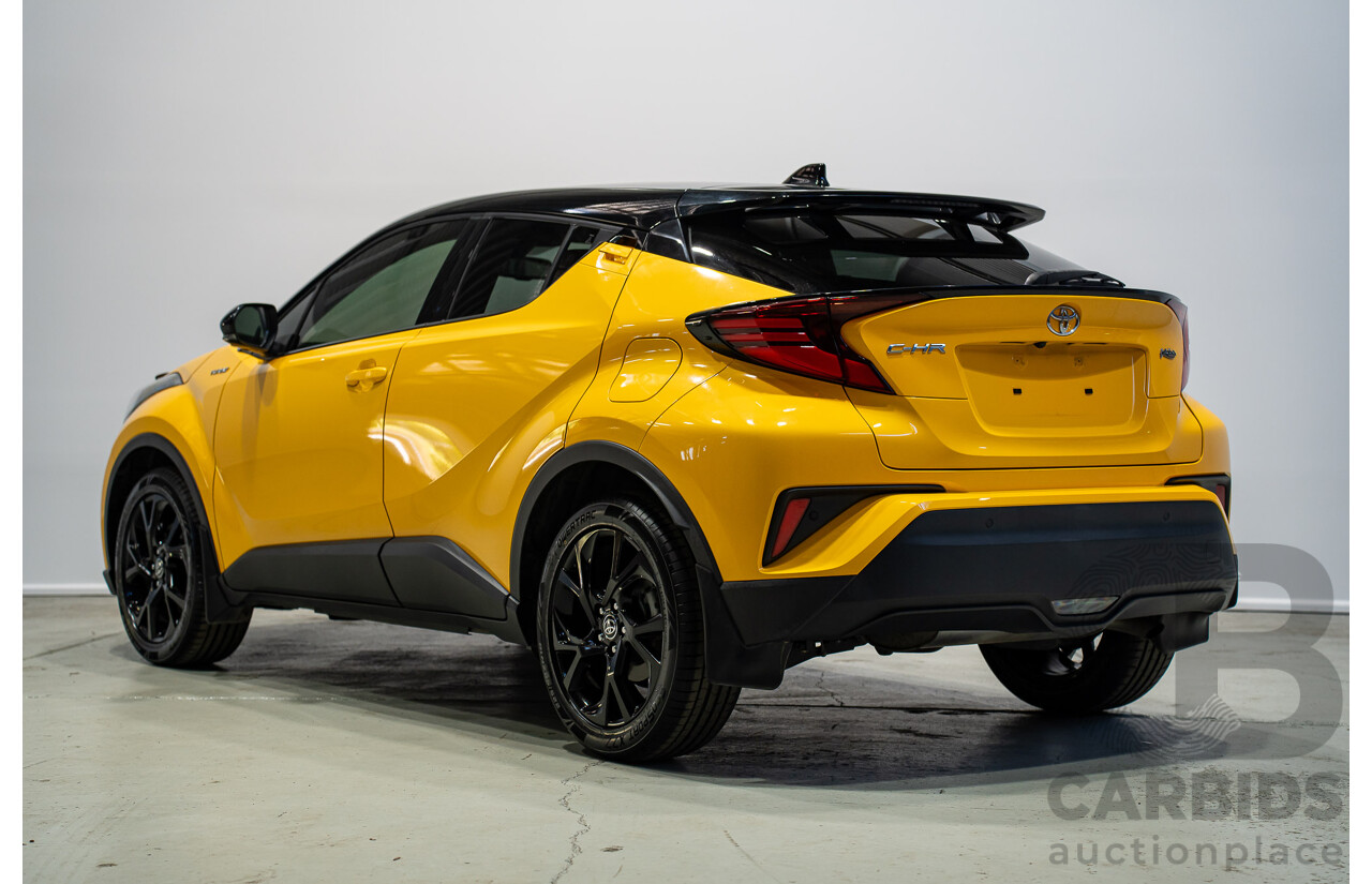 05/2022 Toyota C-HR KOBA NGX10R 4d Wagon Yellow and Black Turbo 1.2L