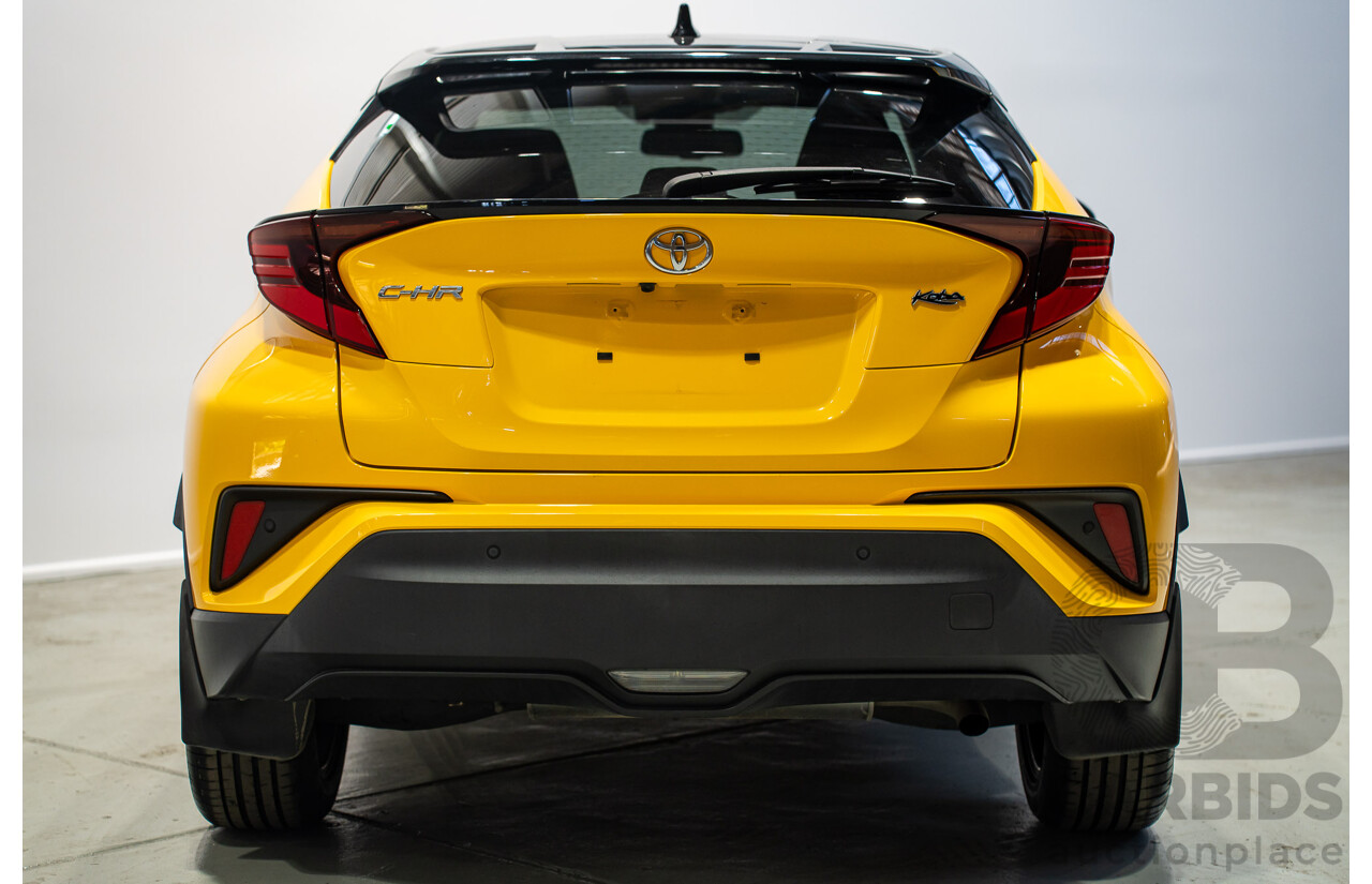 05/2022 Toyota C-HR KOBA NGX10R 4d Wagon Yellow and Black Turbo 1.2L