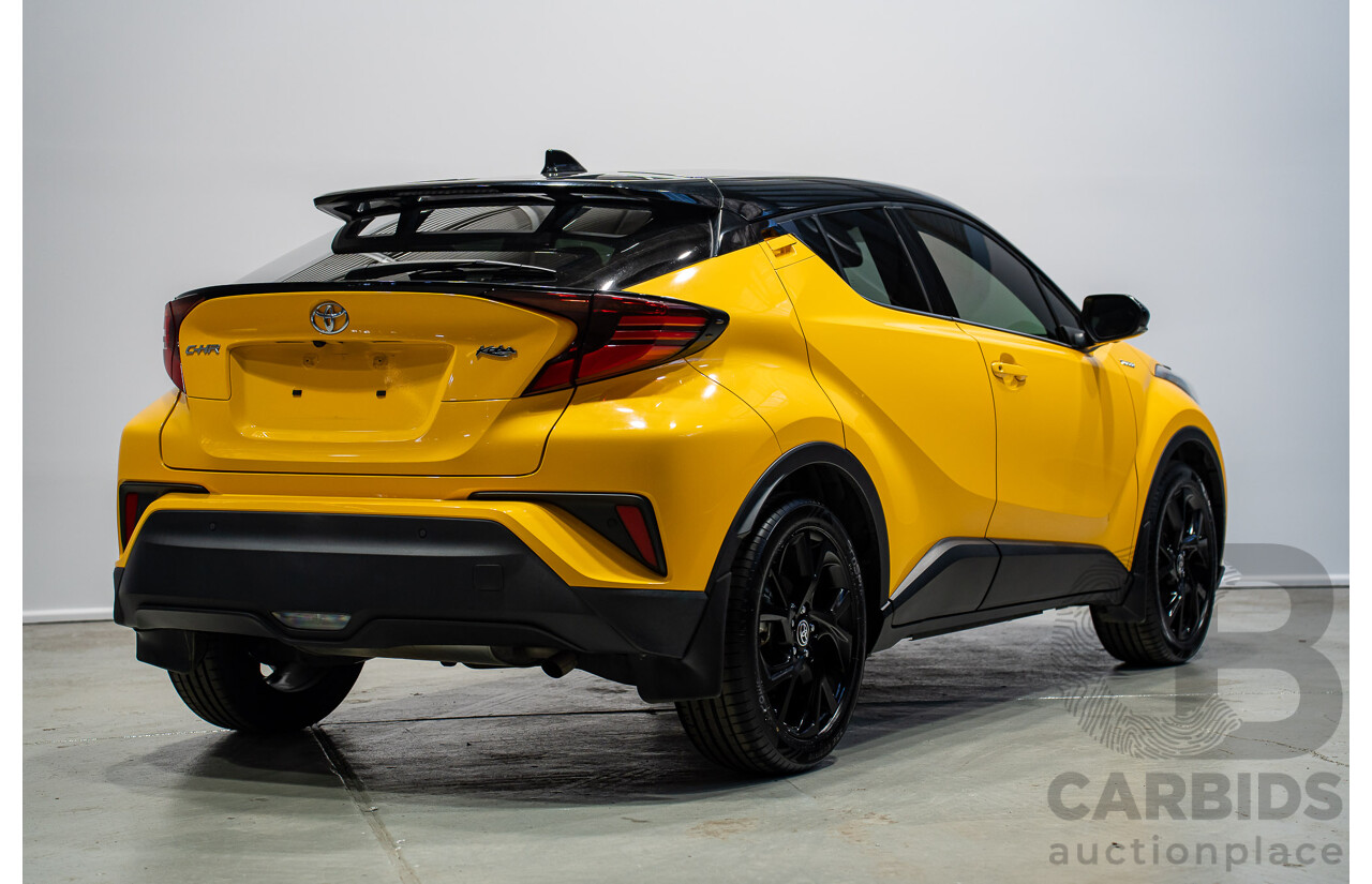 05/2022 Toyota C-HR KOBA NGX10R 4d Wagon Yellow and Black Turbo 1.2L