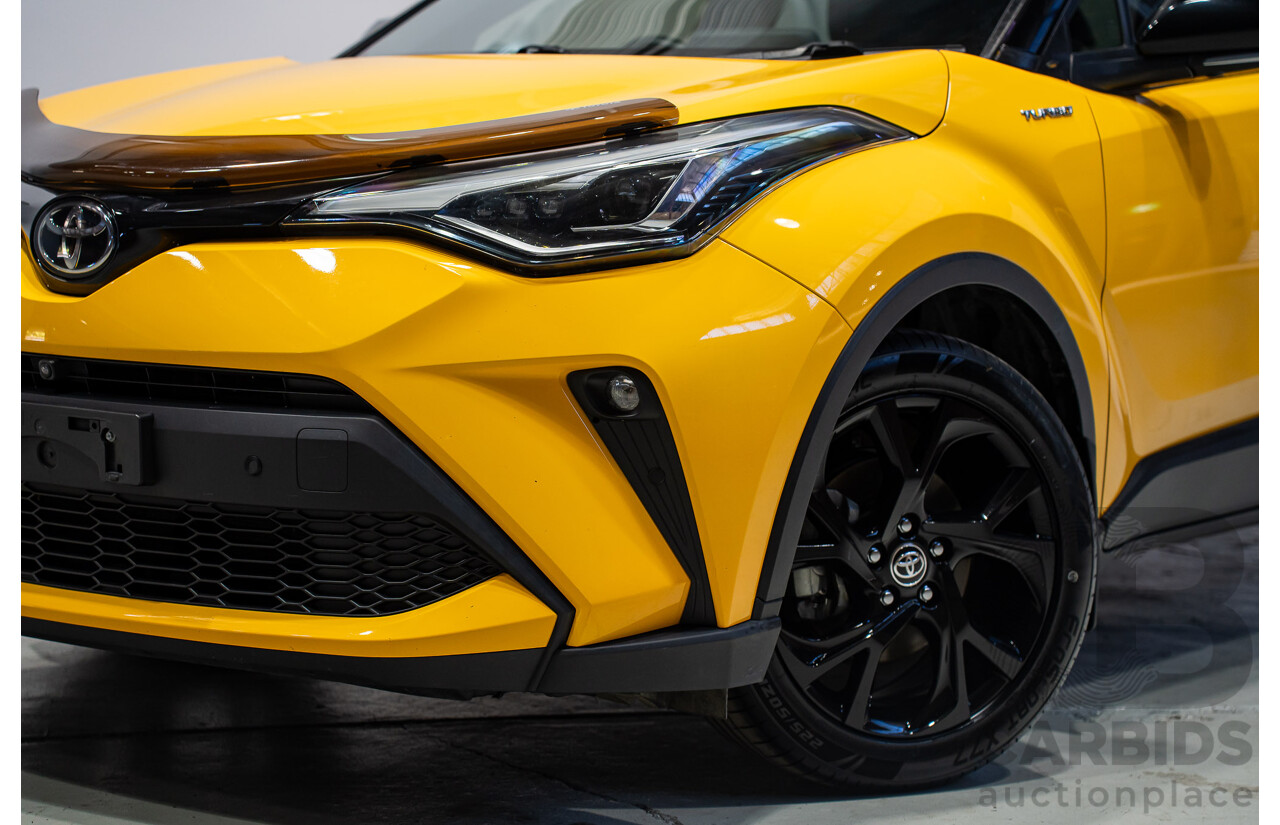 05/2022 Toyota C-HR KOBA NGX10R 4d Wagon Yellow and Black Turbo 1.2L