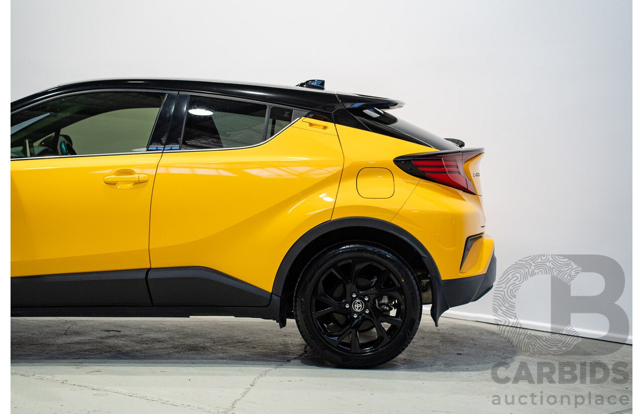 05/2022 Toyota C-HR KOBA NGX10R 4d Wagon Yellow and Black Turbo 1.2L