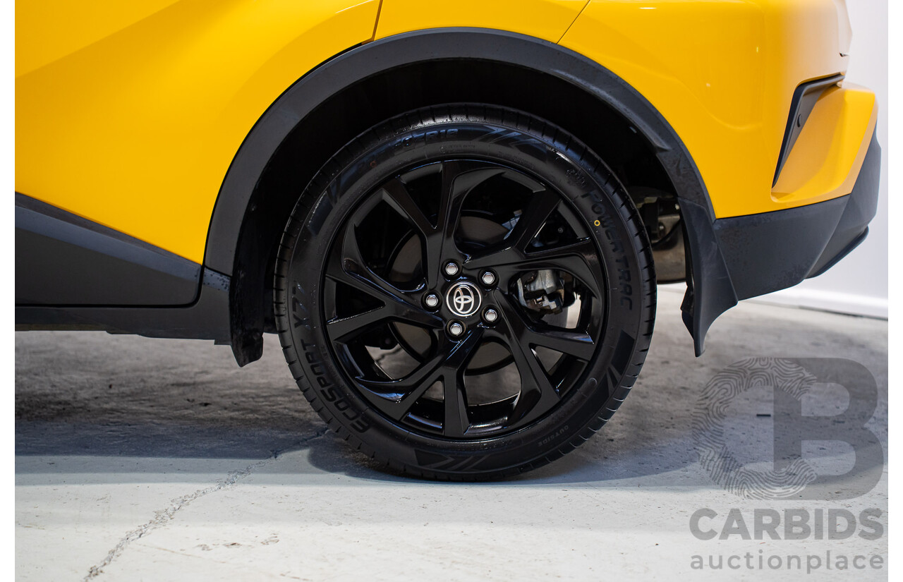 05/2022 Toyota C-HR KOBA NGX10R 4d Wagon Yellow and Black Turbo 1.2L