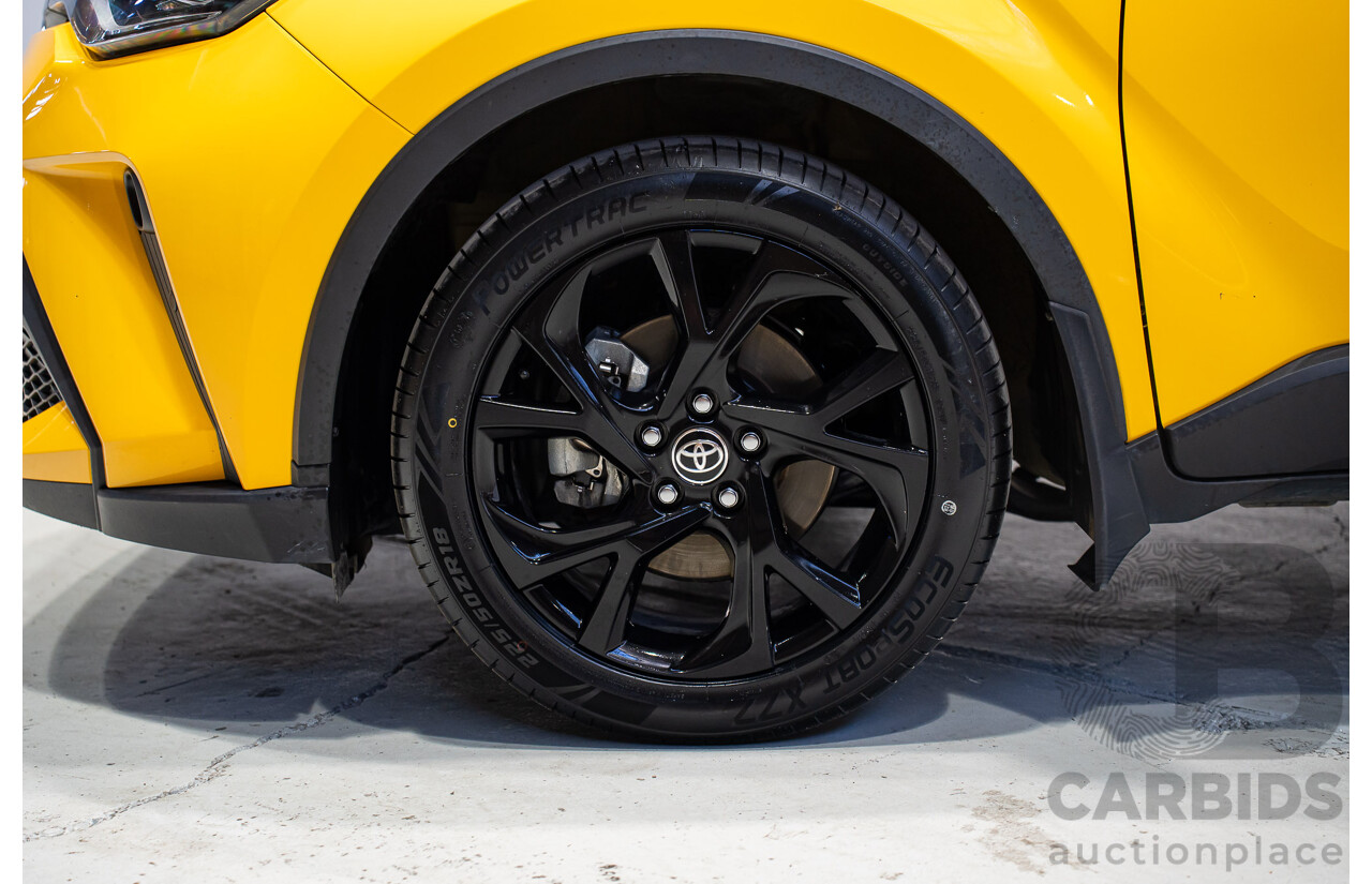 05/2022 Toyota C-HR KOBA NGX10R 4d Wagon Yellow and Black Turbo 1.2L