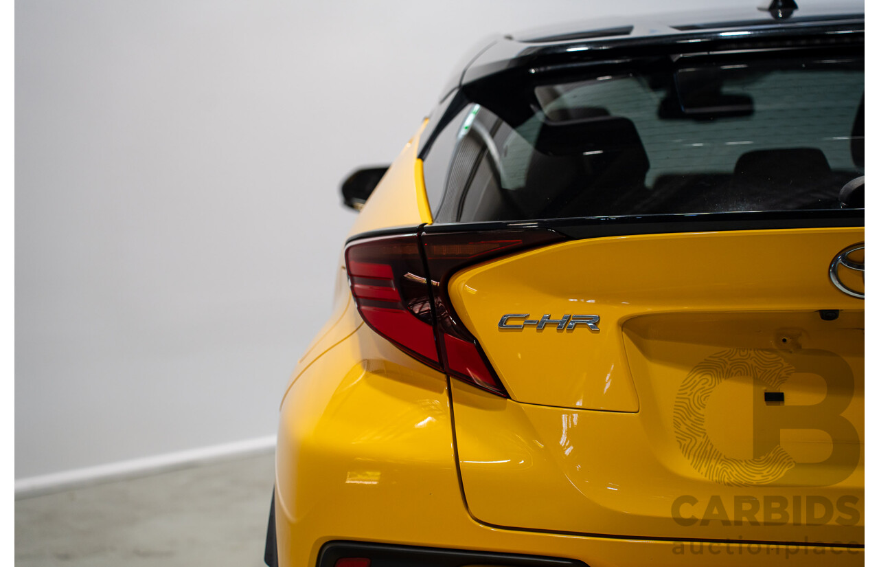 05/2022 Toyota C-HR KOBA NGX10R 4d Wagon Yellow and Black Turbo 1.2L