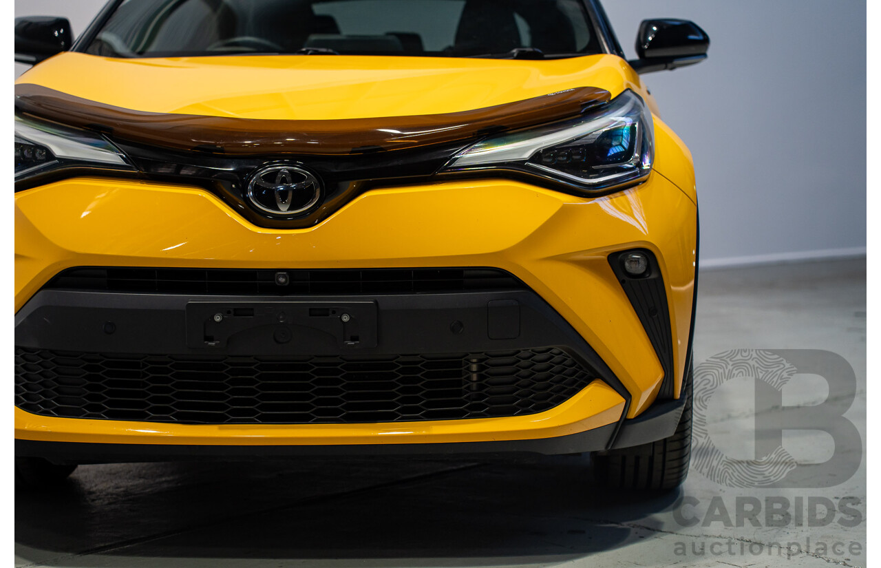 05/2022 Toyota C-HR KOBA NGX10R 4d Wagon Yellow and Black Turbo 1.2L