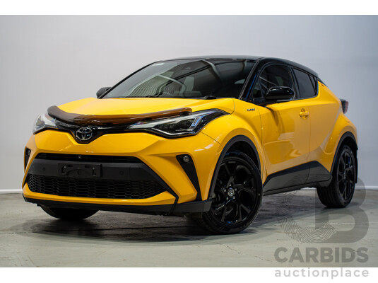 05/2022 Toyota C-HR KOBA NGX10R 4d Wagon Yellow and Black Turbo 1.2L