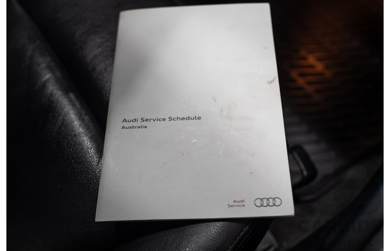 02/2012 Audi A3 Sportback 1.6 TDI Attraction 8P MY12 5d Hatchback Black Turbo Diesel 1.6L