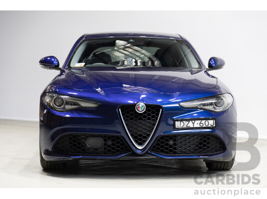 11/2017 Alfa Romeo Giulia Veloce 952 4d Sedan Montecarlo Blue Metallic Turbo 2.0L