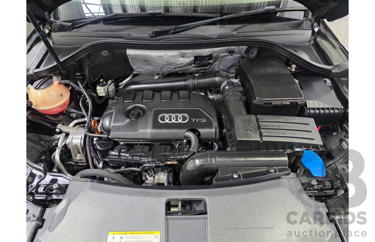01/2013 Audi Q3 2.0 TFSI QUATTRO 125kW (AWD) 8U 4d Wagon Phantom Black 2.0L