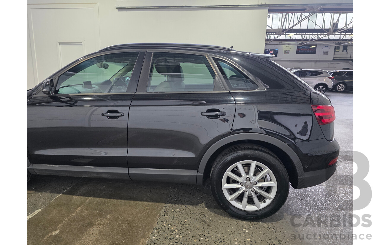 01/2013 Audi Q3 2.0 TFSI QUATTRO 125kW (AWD) 8U 4d Wagon Phantom Black 2.0L