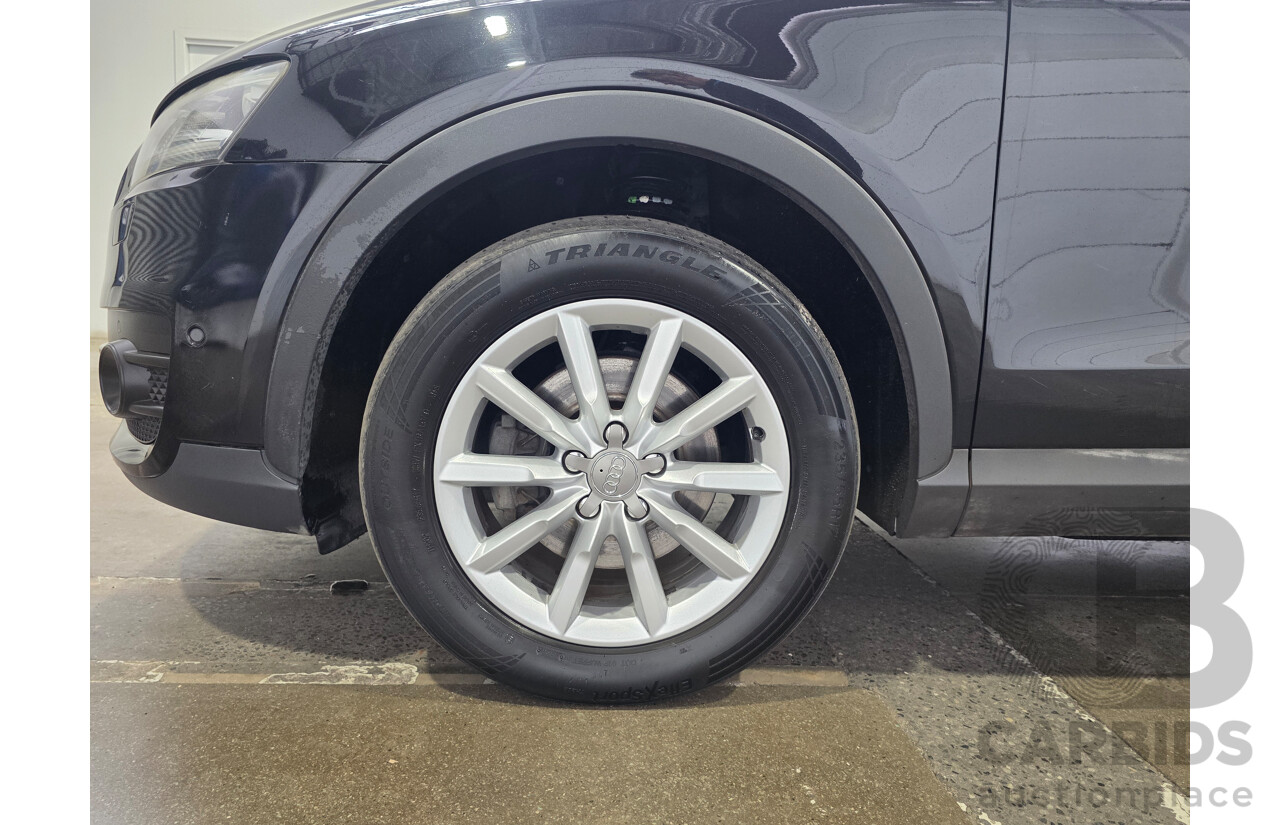 01/2013 Audi Q3 2.0 TFSI QUATTRO 125kW (AWD) 8U 4d Wagon Phantom Black 2.0L
