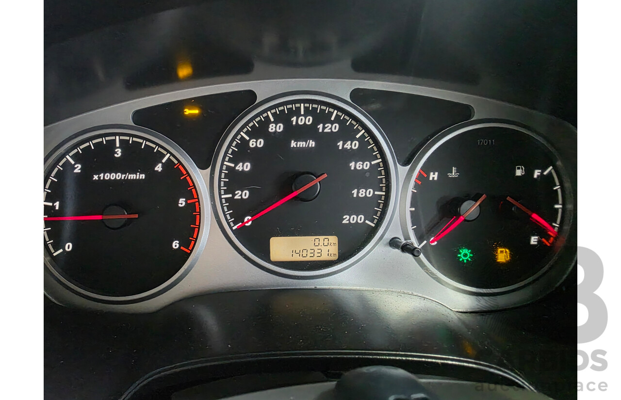 05/2013 Great Wall V200 (4x4) K2 Single Cab Utility White 2.0L