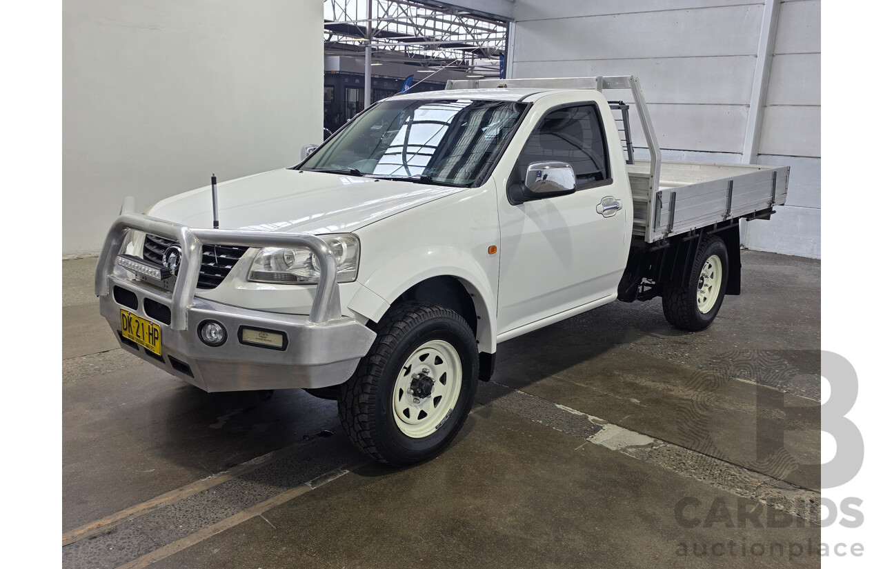 05/2013 Great Wall V200 (4x4) K2 Single Cab Utility White 2.0L