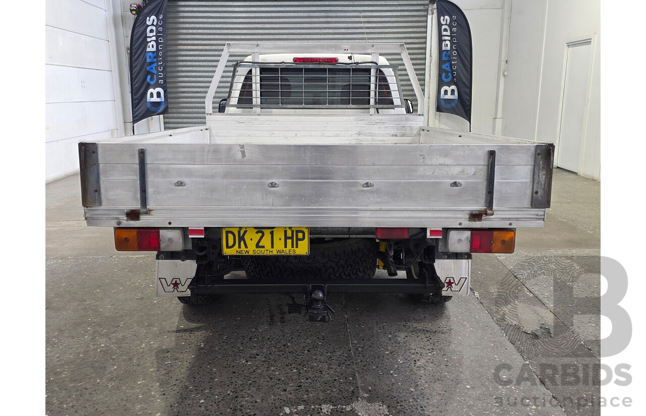 05/2013 Great Wall V200 (4x4) K2 Single Cab Utility White 2.0L