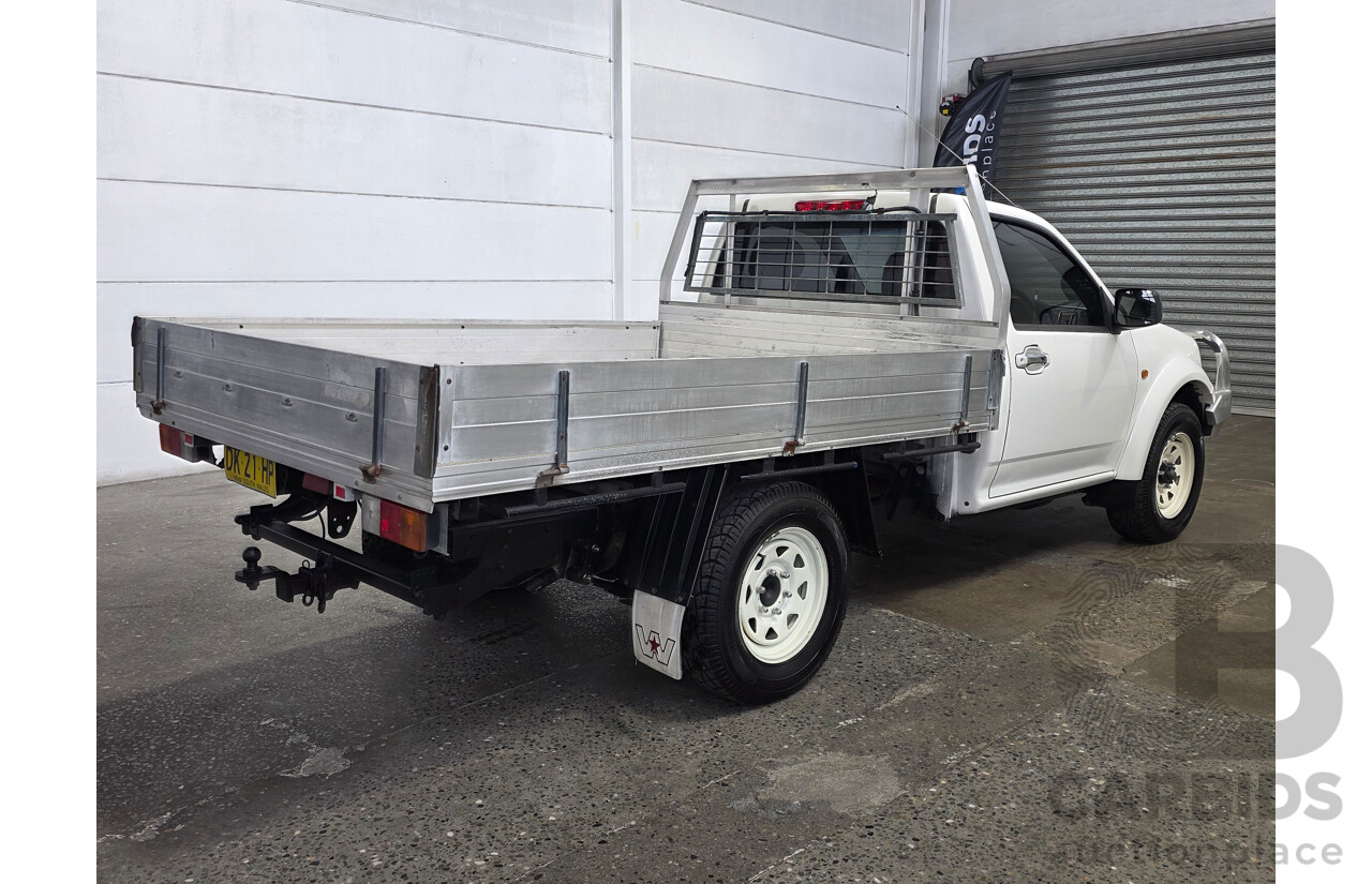 05/2013 Great Wall V200 (4x4) K2 Single Cab Utility White 2.0L