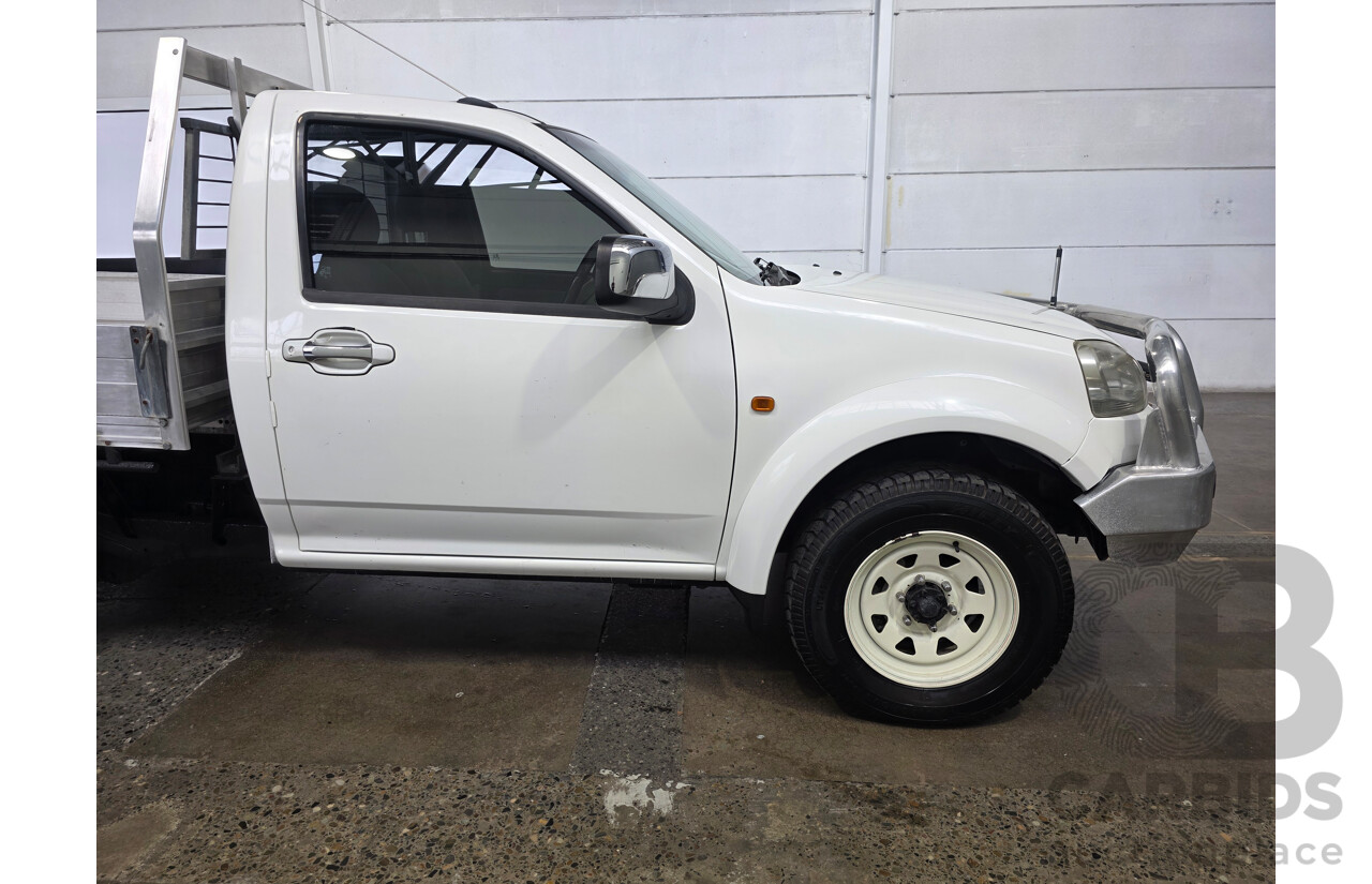 05/2013 Great Wall V200 (4x4) K2 Single Cab Utility White 2.0L