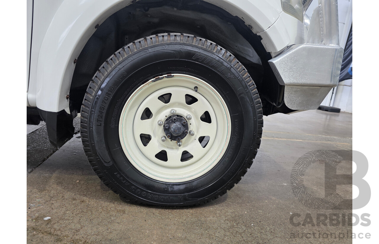 05/2013 Great Wall V200 (4x4) K2 Single Cab Utility White 2.0L